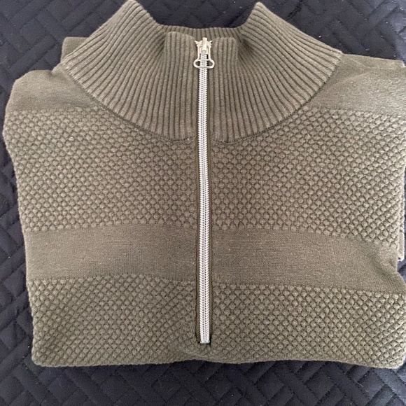 Pimlico Blue. Mens khaki XL sweater - Picture 3 of 9